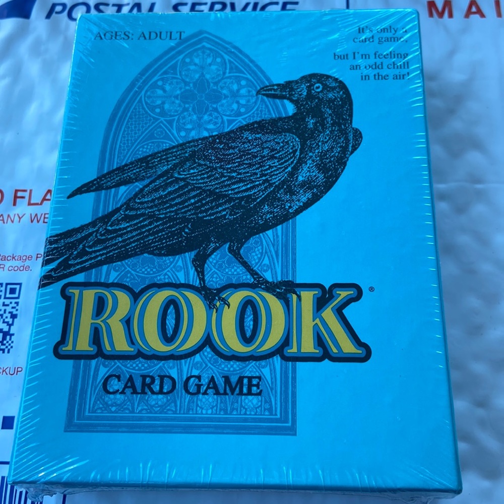 ROOK NWT 2001 rook card, box and packaging are in perfect condition